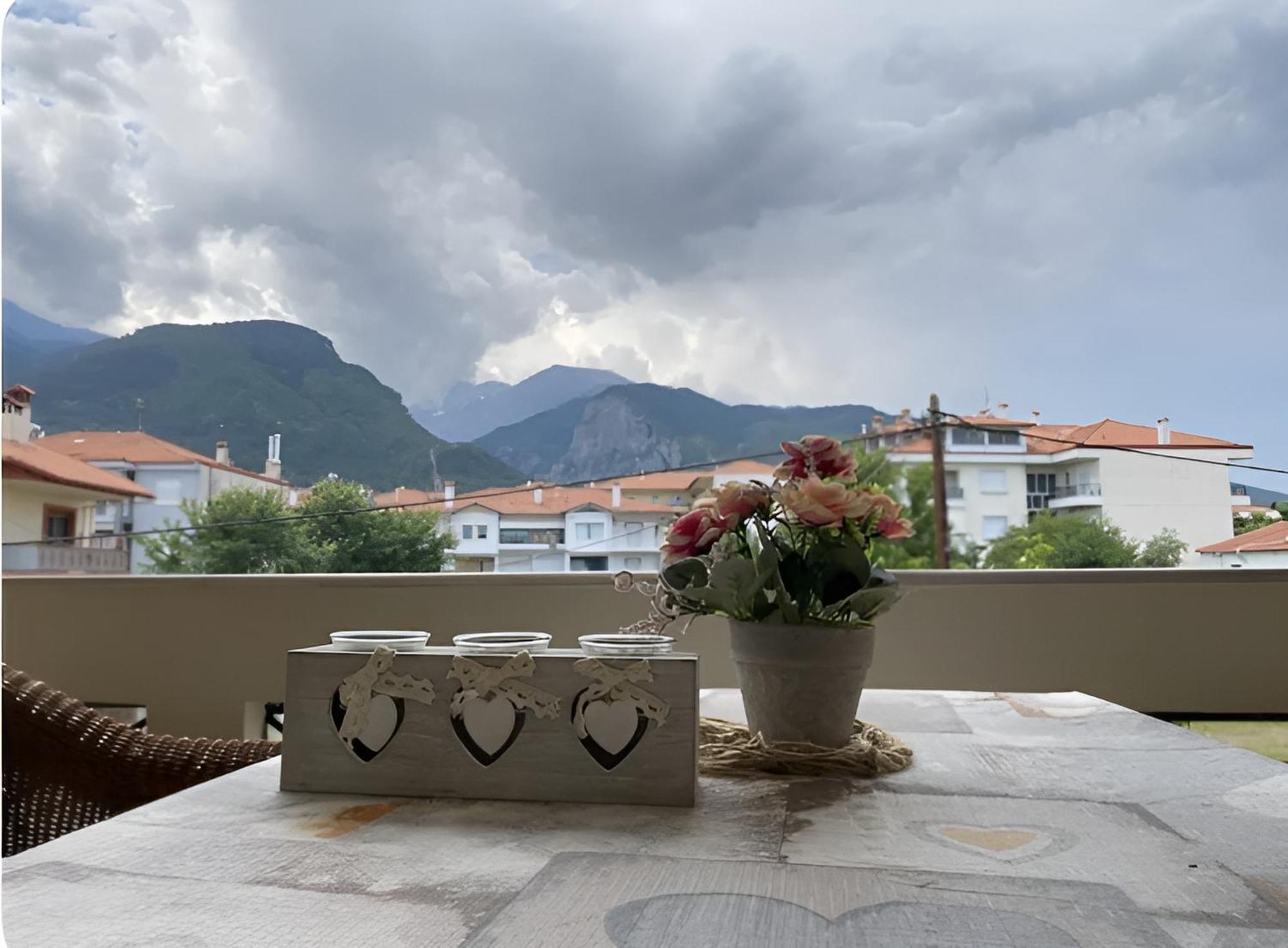 Apartamento Στη Γοητεία Του Ολύμπου Litochoro Exterior foto